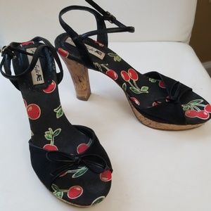 American Eagle Cork Heels